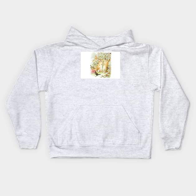 Beatrix Potter - Picking fruit Kids Hoodie by QualitySolution